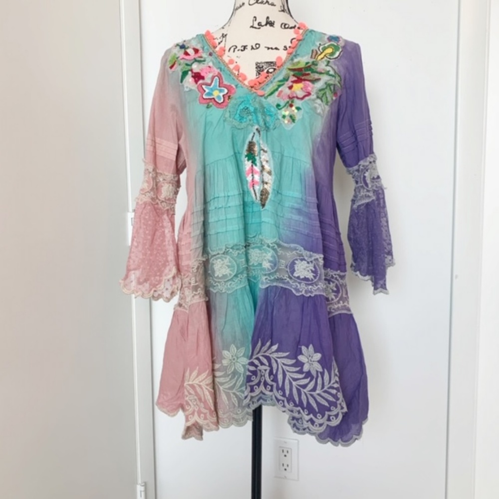 NWT Antica Sartoria Beachwear Dress/Tunic/Coverup